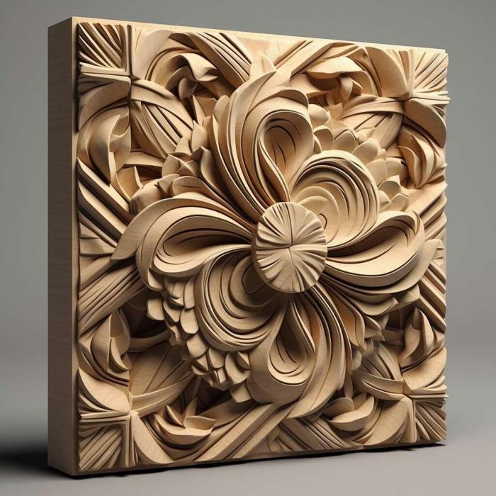 نموذج ثلاثي الأبعاد لآلة CNC 3D Art 